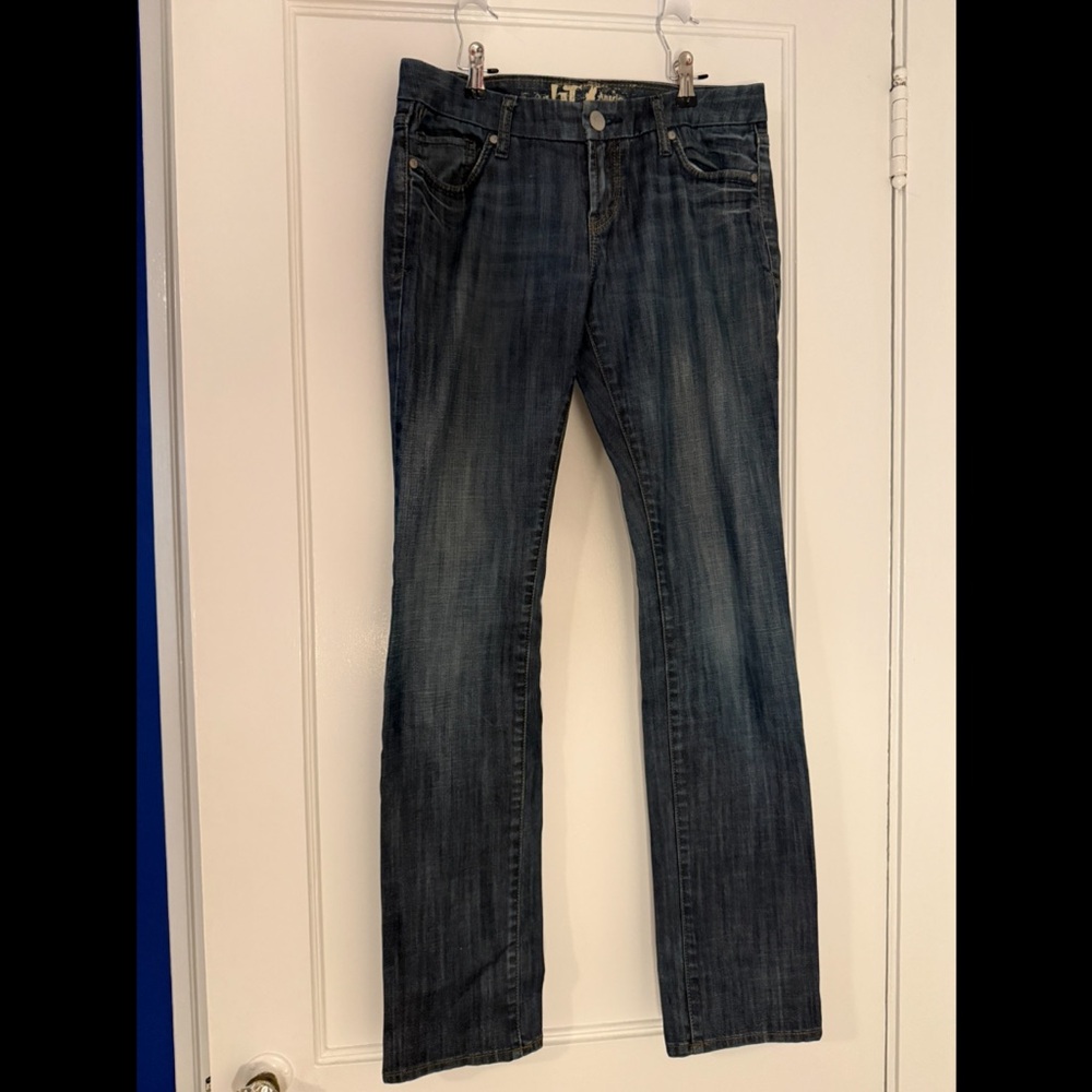 !it Jeans Dark Blue Straight Leg Denim